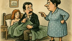 Виц: Хващала ли те е жена ти с любовница?