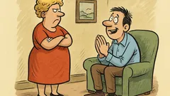 Анекдот: Жена към мъжа си — Как можа...