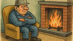 Анекдот: Бай Гошо срещу запалена камина