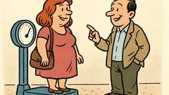 Анекдот: Нито едно „Обичам те“…