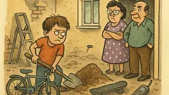 Анекдот: Навремето искаш нещо – прекопай градината!