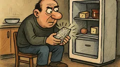 Анекдот: Защо тайното ядене винаги е шумно?