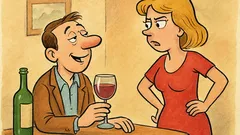 Анекдот: Мъж казва „Обичам те!“ на...