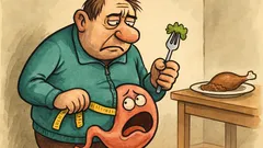 Виц: Сяда един човек на диета...