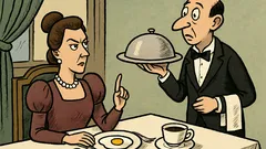 Виц: Графинята инструктира строго иконома...