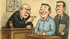 Анекдот: В съда питат измамника...