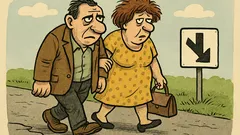 Виц: Аз без тебе съм заникъде...