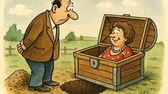 Виц: Защо жената ми е „съкровище“?