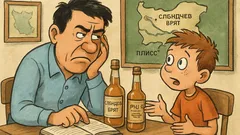 Виц: – Тате, днес имам двойка...