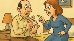 Анекдот: Жена настоява да знае числото...