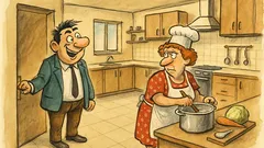 Анекдот: Мъж решил да даде свобода на жена си