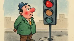 Виц: Тия светофари са влюбени в мен