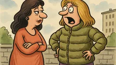 Виц: Муцка, това яке от какво е?