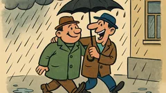 Анекдот: Срещат се двама приятели на пейка...