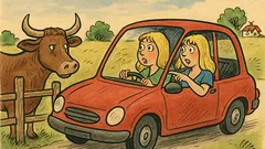 Анекдот: Блондинки карат покрай село...