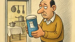 Виц: Излизам от кухнята и чета надпис...