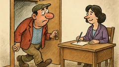 Анекдот: Днес ходих на тест за интелигентност...