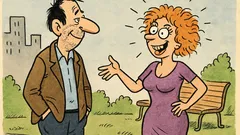 Анекдот: Как подлудяваш жените?