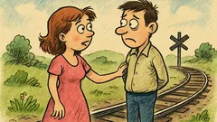 Виц: – Обичаш ли ме? – Да! Много!