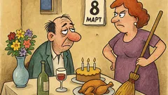 Анекдот: Народно поверие гласи – какъвто 8-ми март...