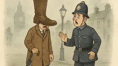 Анекдот: Лондон. Мъгла. По улиците върви...