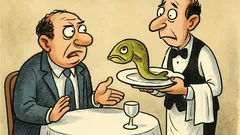 Майтап: Клиент поръчва риба в ресторанта...