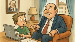 Анекдот: – Тате, помогни ми за съчинението...