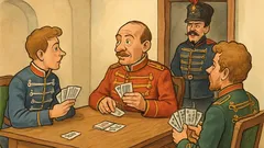 Майтап: Събрали се хусарите да играят на карти